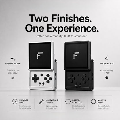 Flippiq™ Flip Pro – Premium Retro Gaming Console